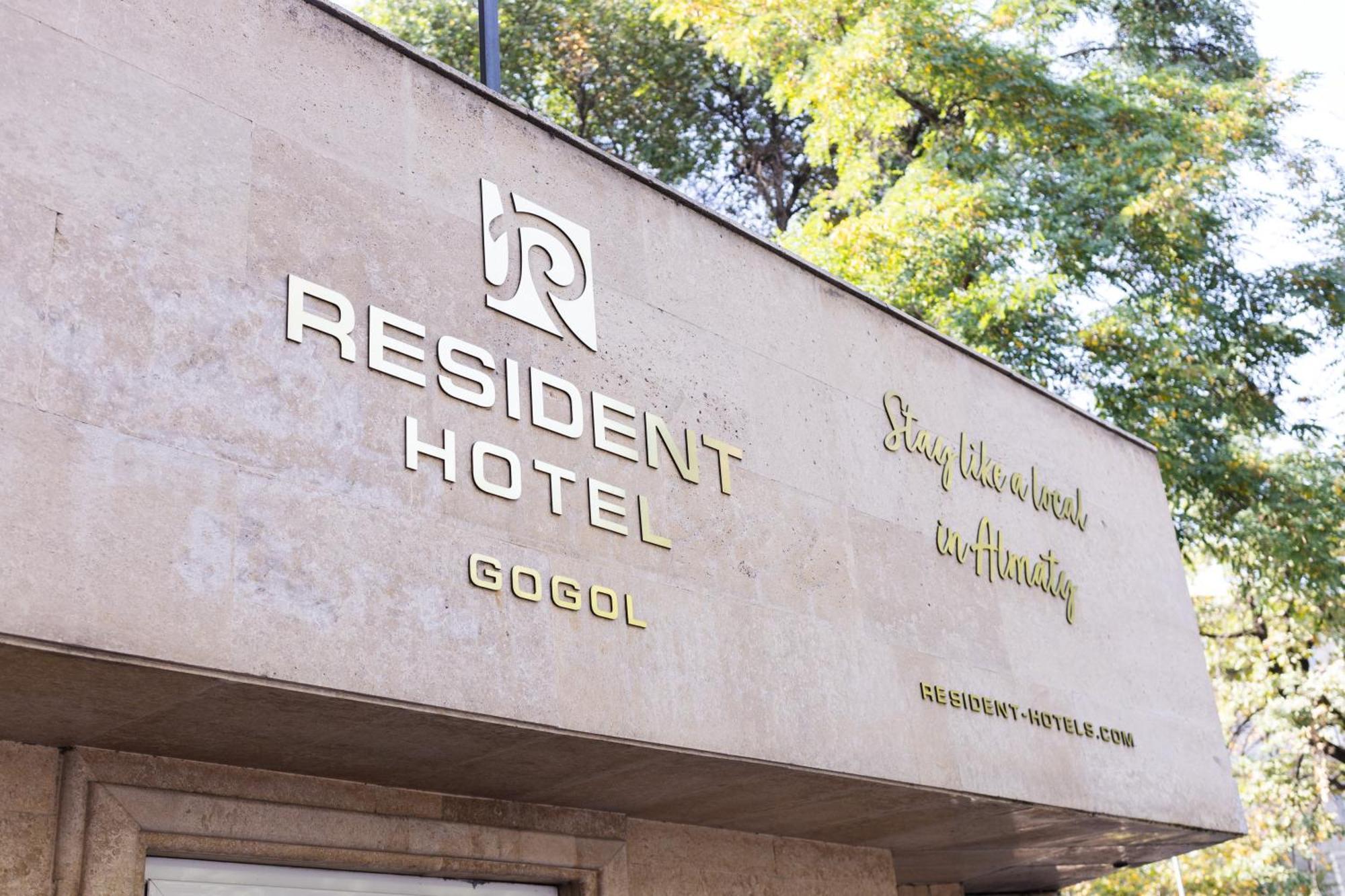 Resident Hotel Gogol Almaty Exterior foto